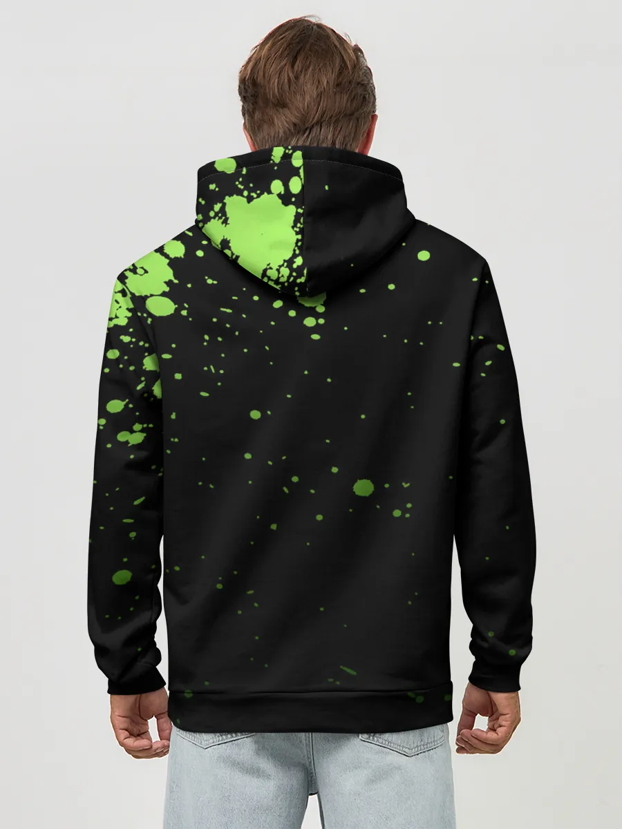 Худи мужской база хлопок / Танджиро и Незуко Kimetsu no Yaiba