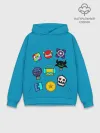 Худи мужской база хлопок / Geometry Dash Icons
