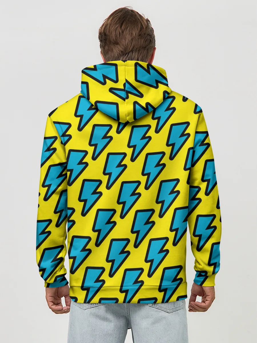 Худи мужской база хлопок / Молнии