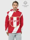Худи мужской база хлопок / Сборная Перу