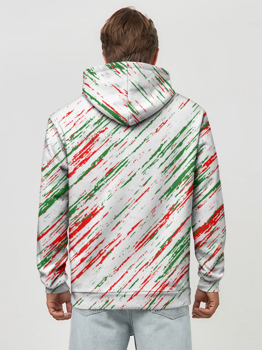 Худи мужской база хлопок / Сборная Нигерии