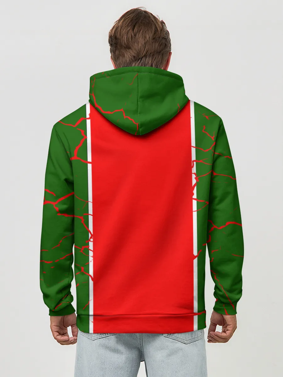 Худи мужской база хлопок / Сборная Мексики