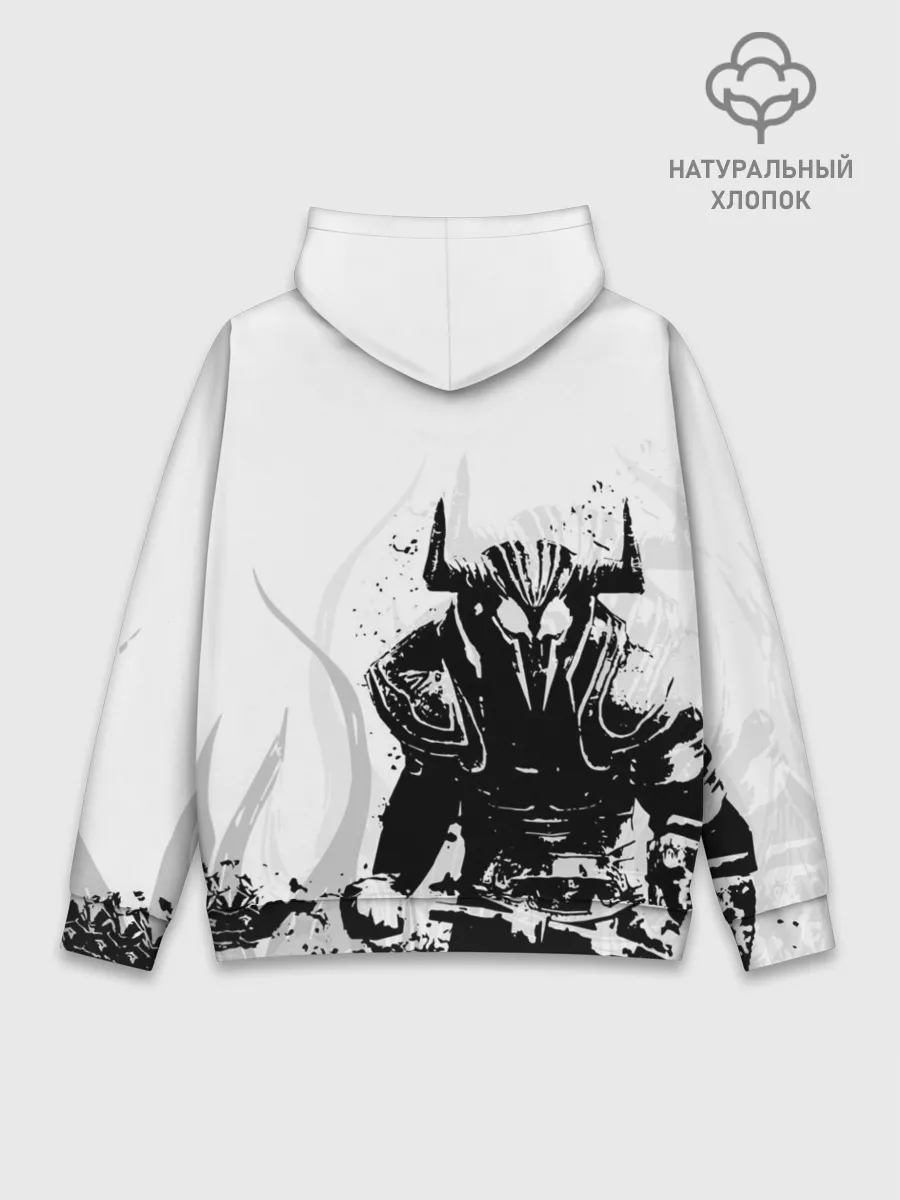 Худи мужской база хлопок / PATCH OF EXILE WARRIOR