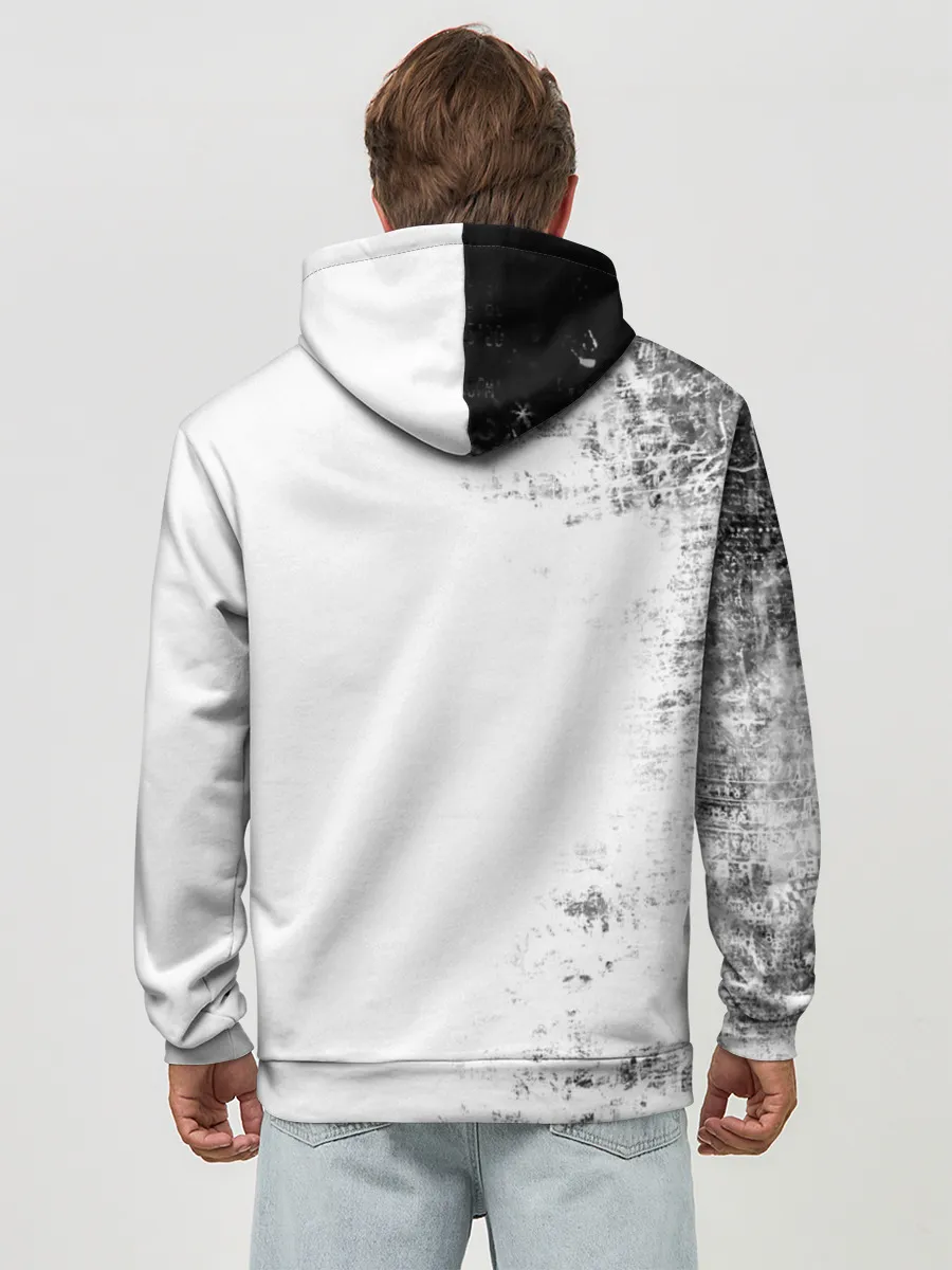 Худи мужской база хлопок / Клинок, рассекающий демонов ГЕРОИ