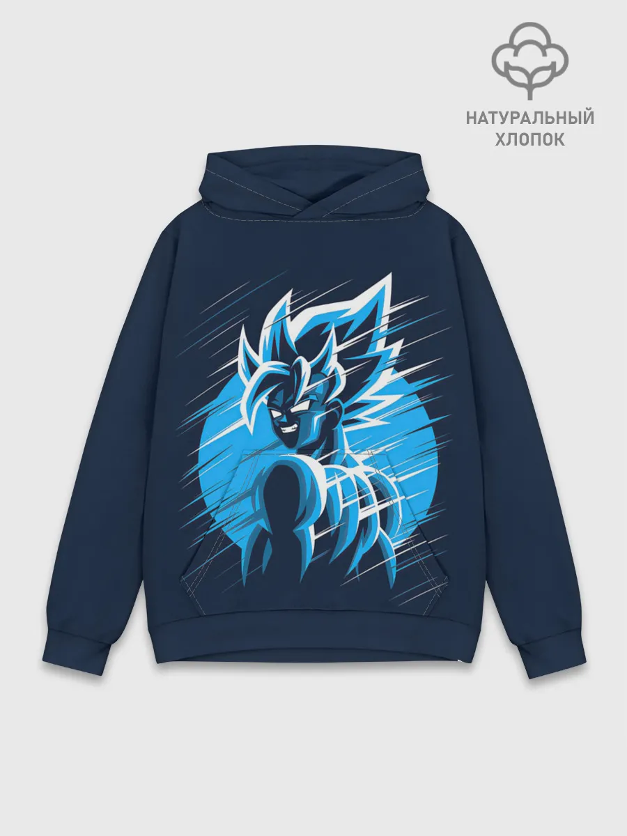 Худи мужской база хлопок / Dragon Ball Z Art