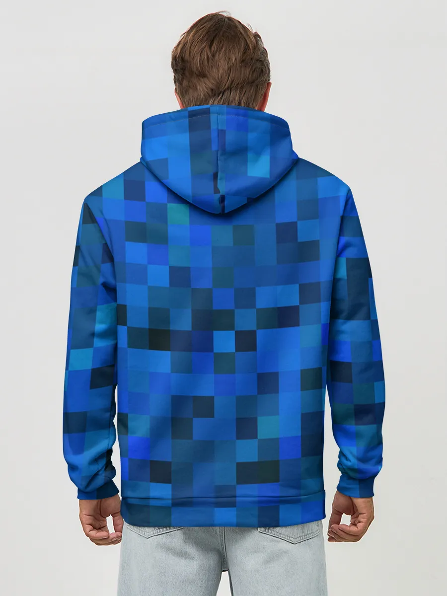 Худи мужской база хлопок / Geometry Dash