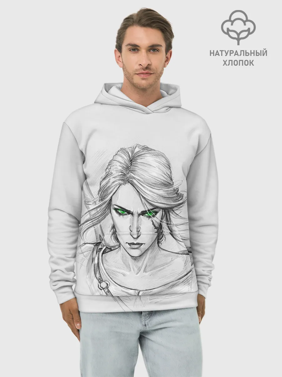 Худи мужской база хлопок / Цири