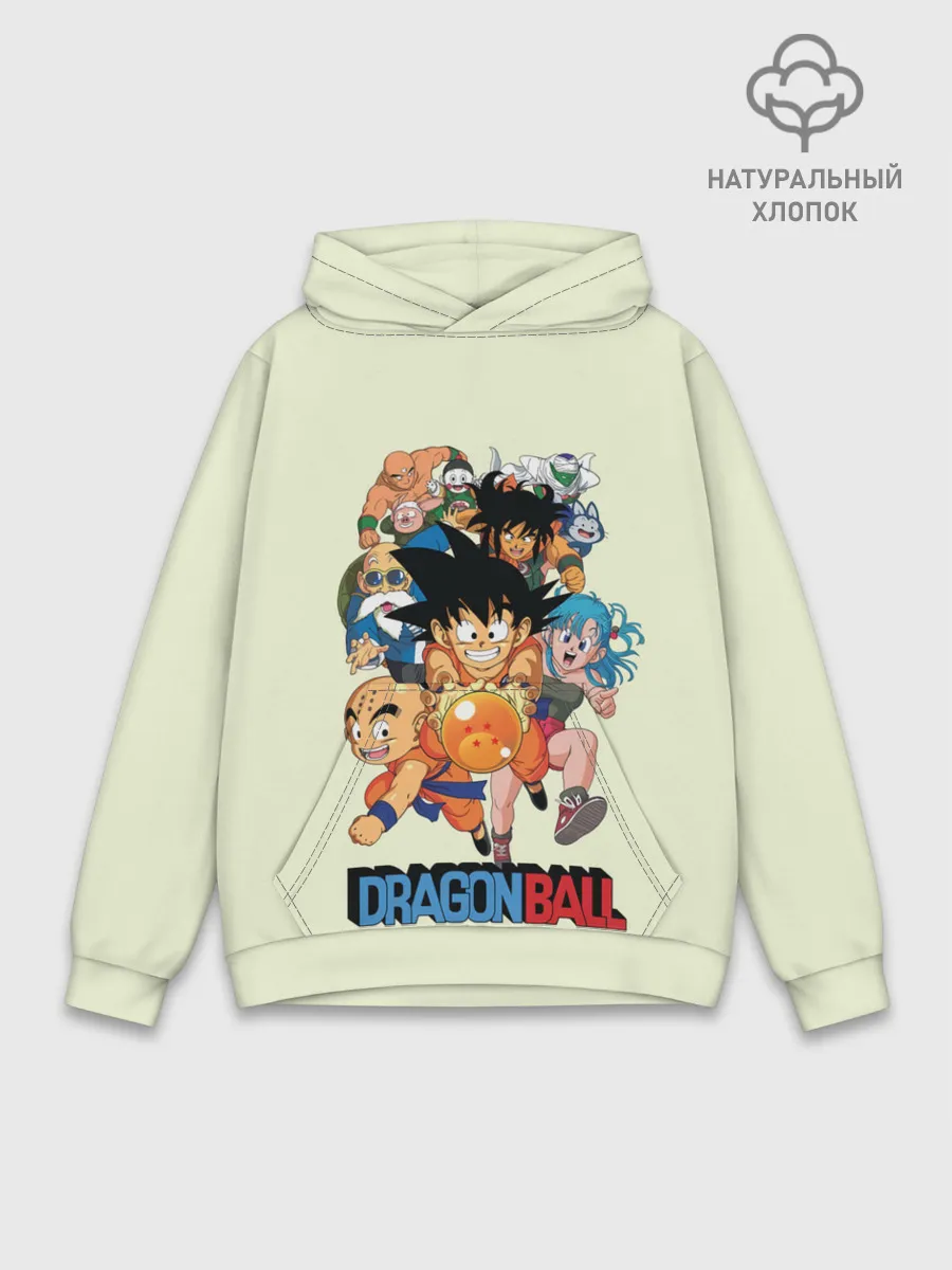 Худи мужской база хлопок / Команда Драконьего яйца