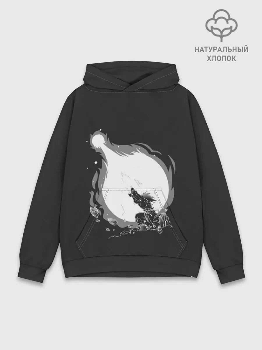 Худи мужской база хлопок / Сон Гоку
