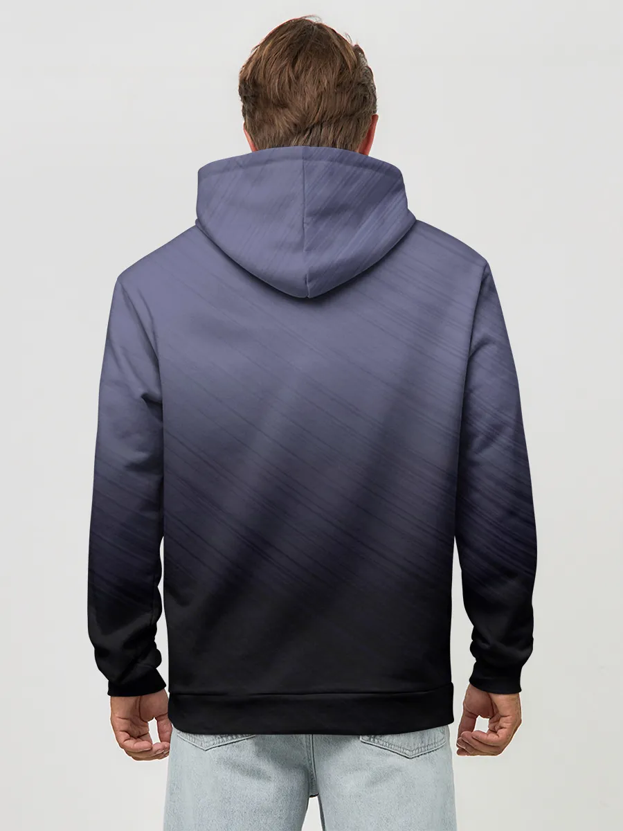 Худи мужской база хлопок / Аниме. Грустная