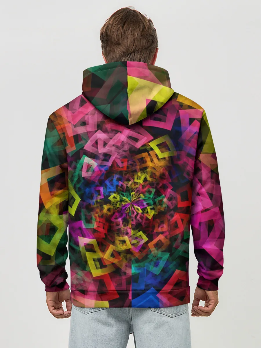 Худи мужской база хлопок / Калейдоскоп