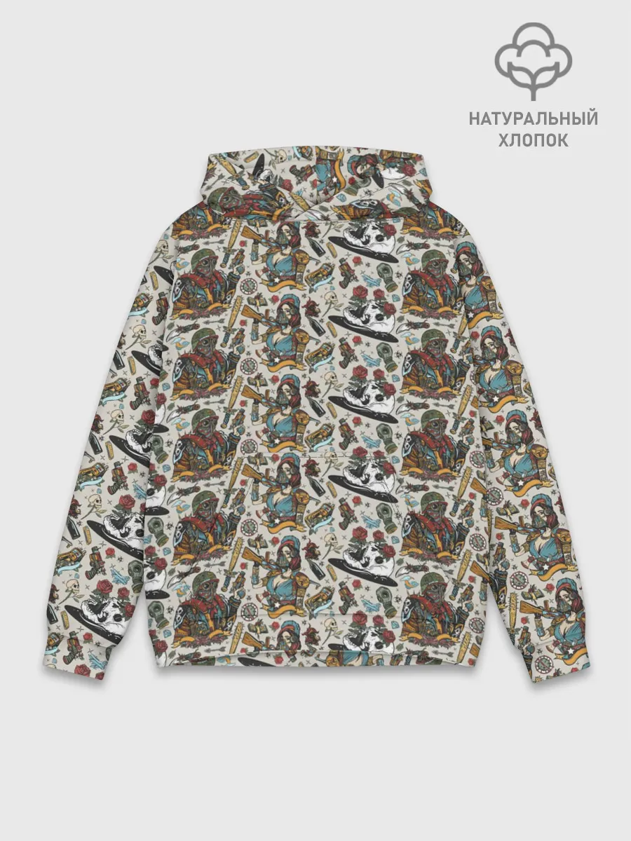 Худи мужской база хлопок / апокалипсис / конец света