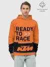 Худи мужской база хлопок / KTM | READY TO RACE