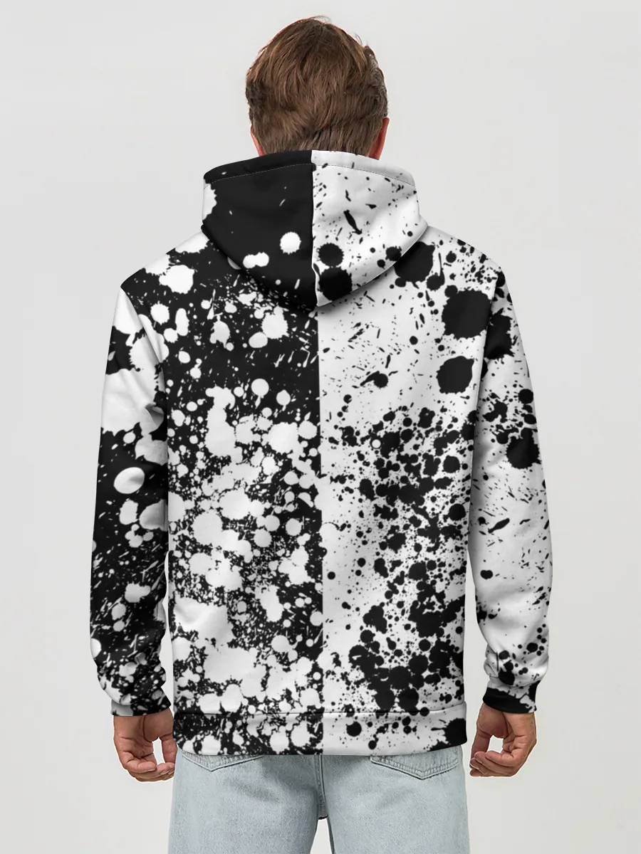 Худи мужской база хлопок / GEOMETRY DASH / ГЕОМЕТРИ ДАШ