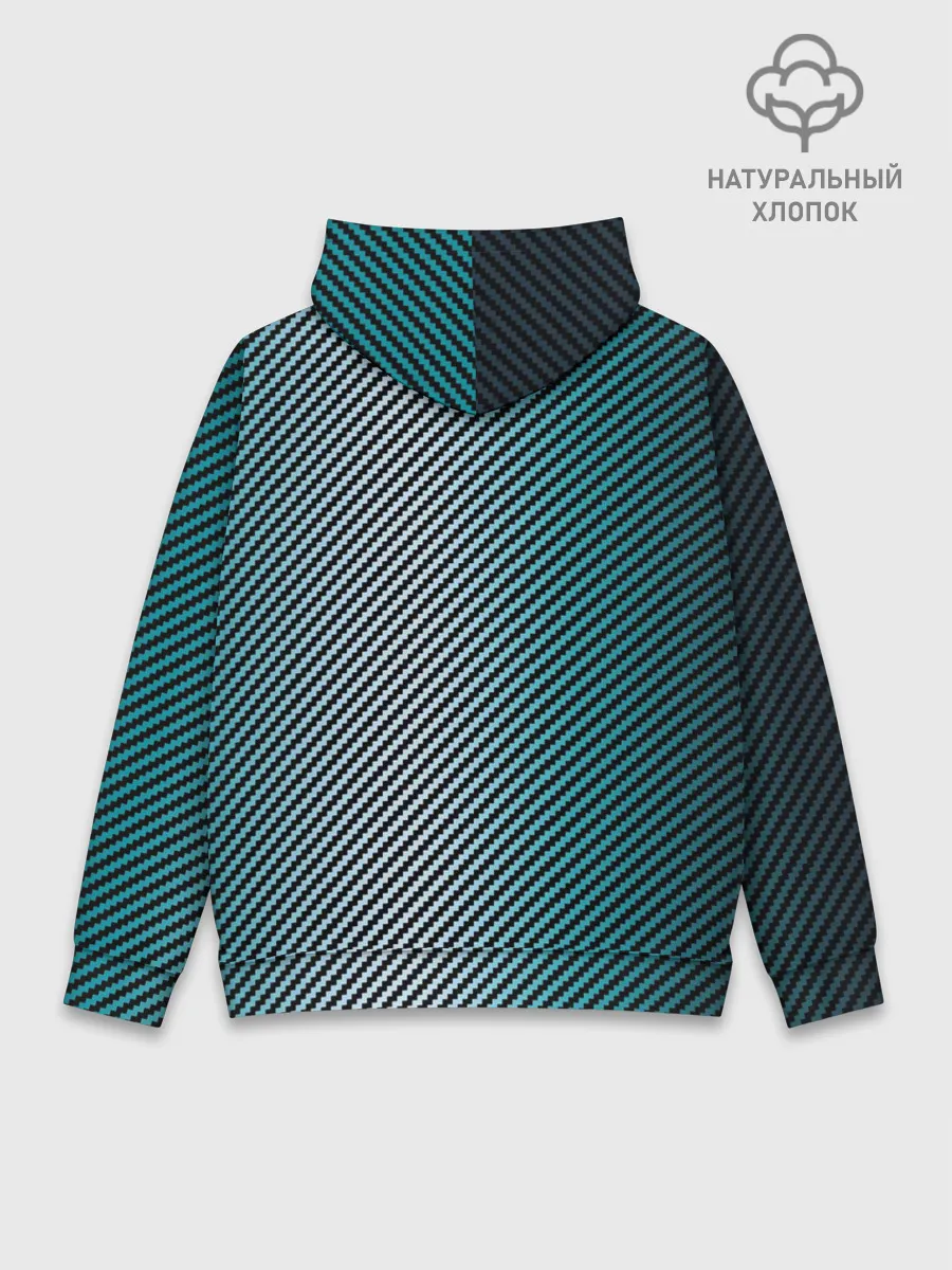 Худи мужской база хлопок / Carbon Blue