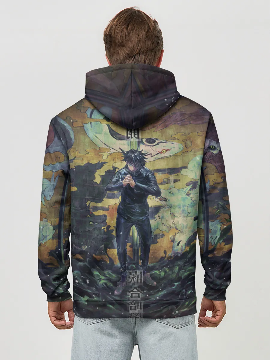 Худи мужской база хлопок / Anime art