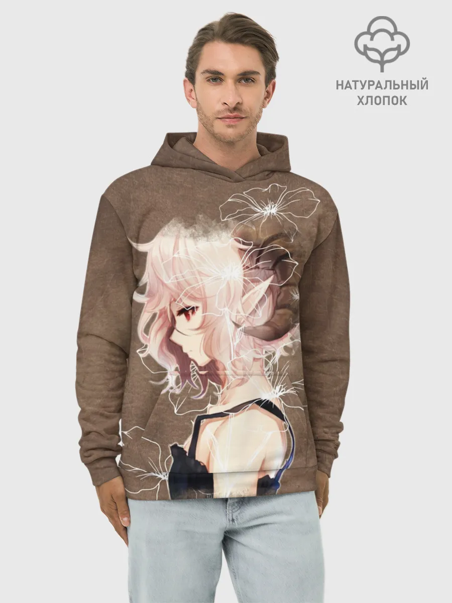 Худи мужской база хлопок / Chica demonio. Ангелы и демоны