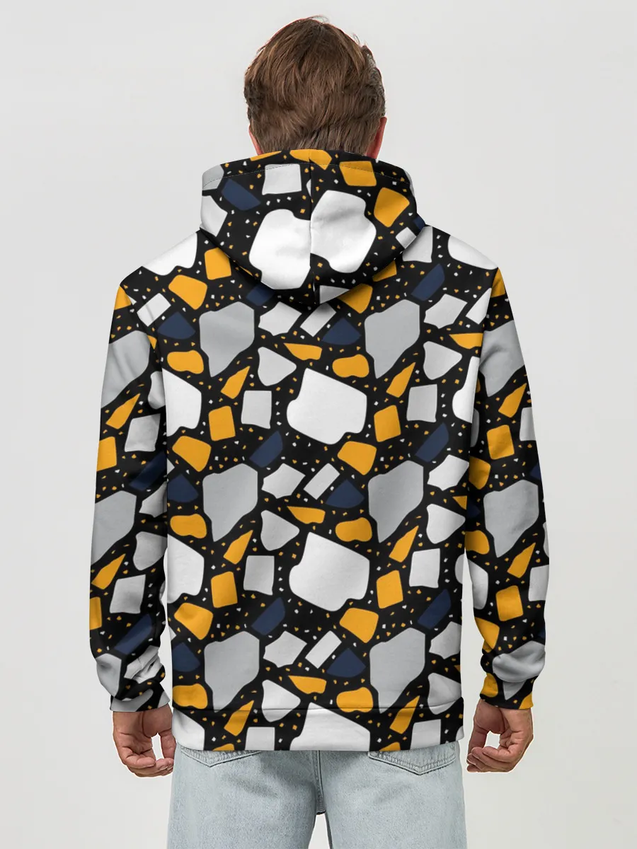 Худи мужской база хлопок / Венецианское Терраццо | Venice