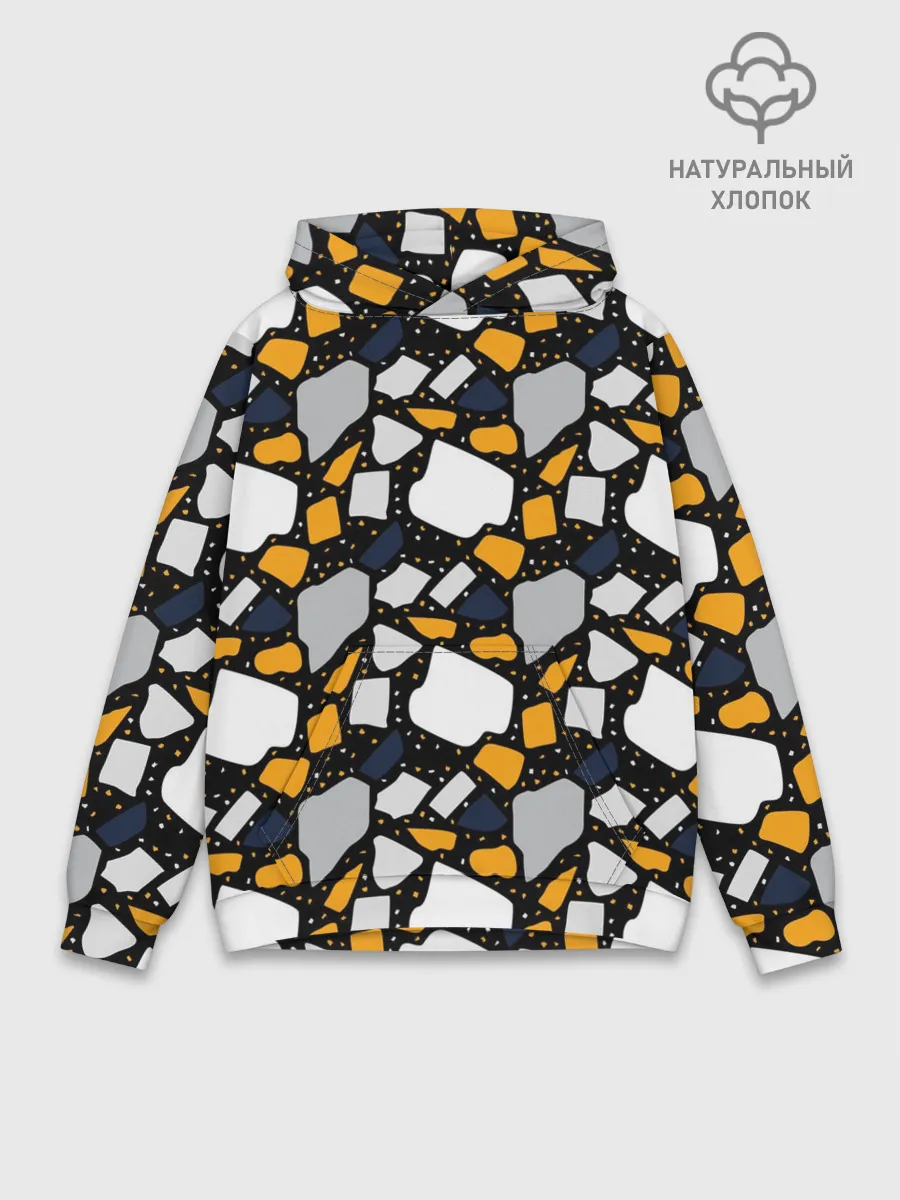 Худи мужской база хлопок / Венецианское Терраццо | Venice