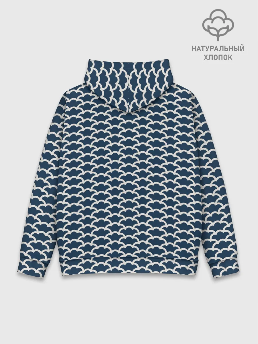 Худи мужской база хлопок / Драконья чешуя