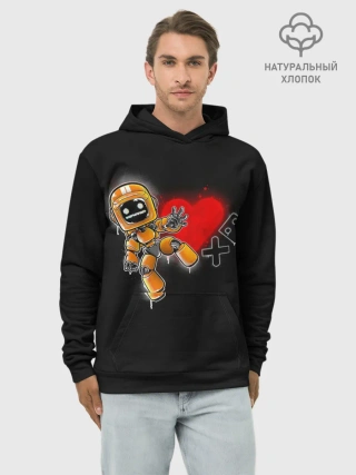 Худи мужской база хлопок / K-VRC | Love Death and Robots