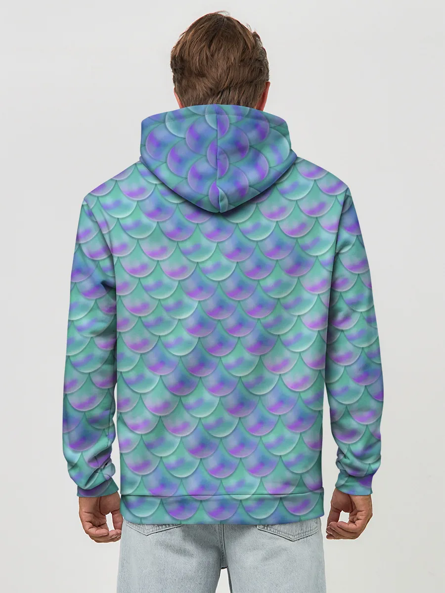 Худи мужской база хлопок / РУСАЛКА | ЧЕШУЯ