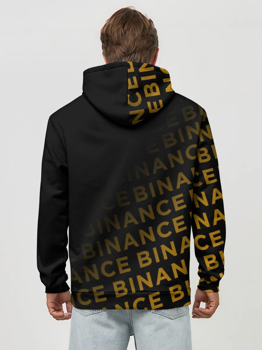 Худи мужской база хлопок / BINANCE / БИНАНС / БАНАН