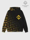 Худи мужской база хлопок / BINANCE / БИНАНС / БАНАН