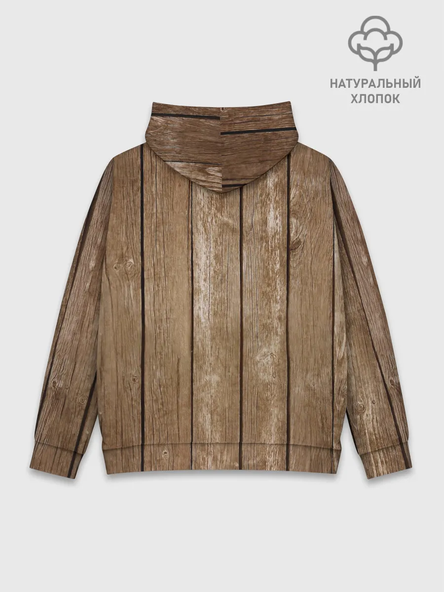 Худи мужской база хлопок / Texture. Wood