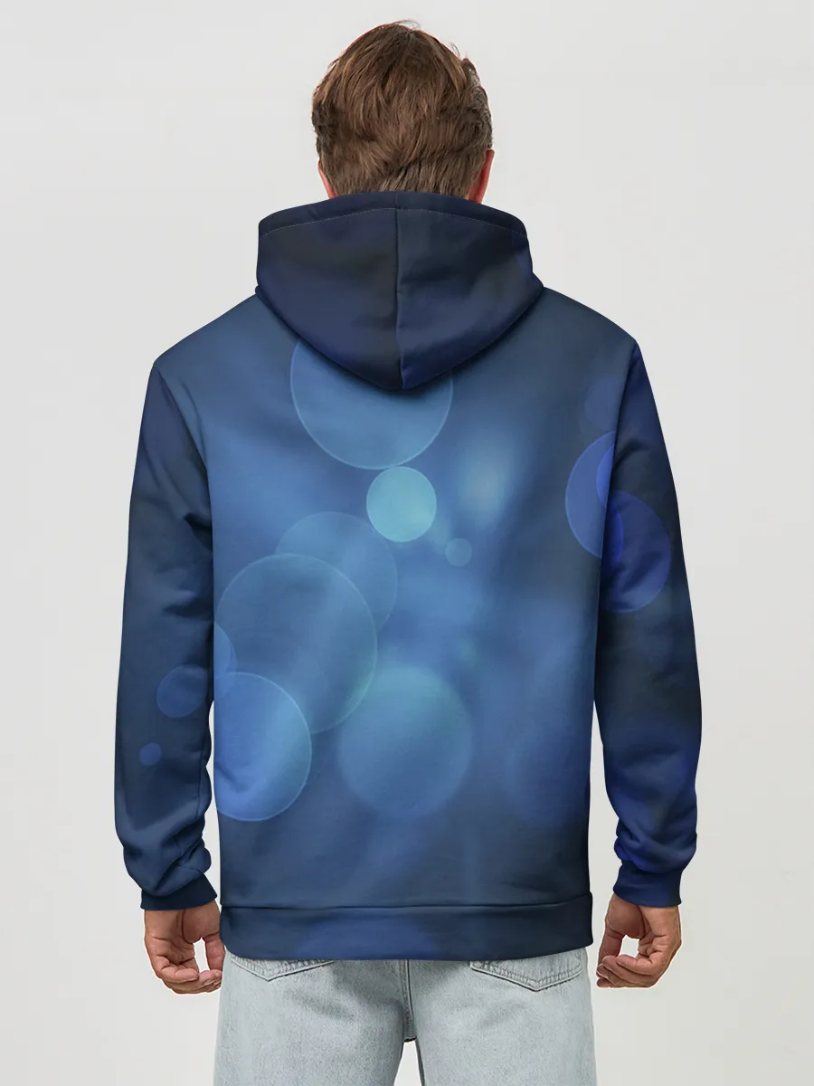 Худи мужской база хлопок / Сборная Италии