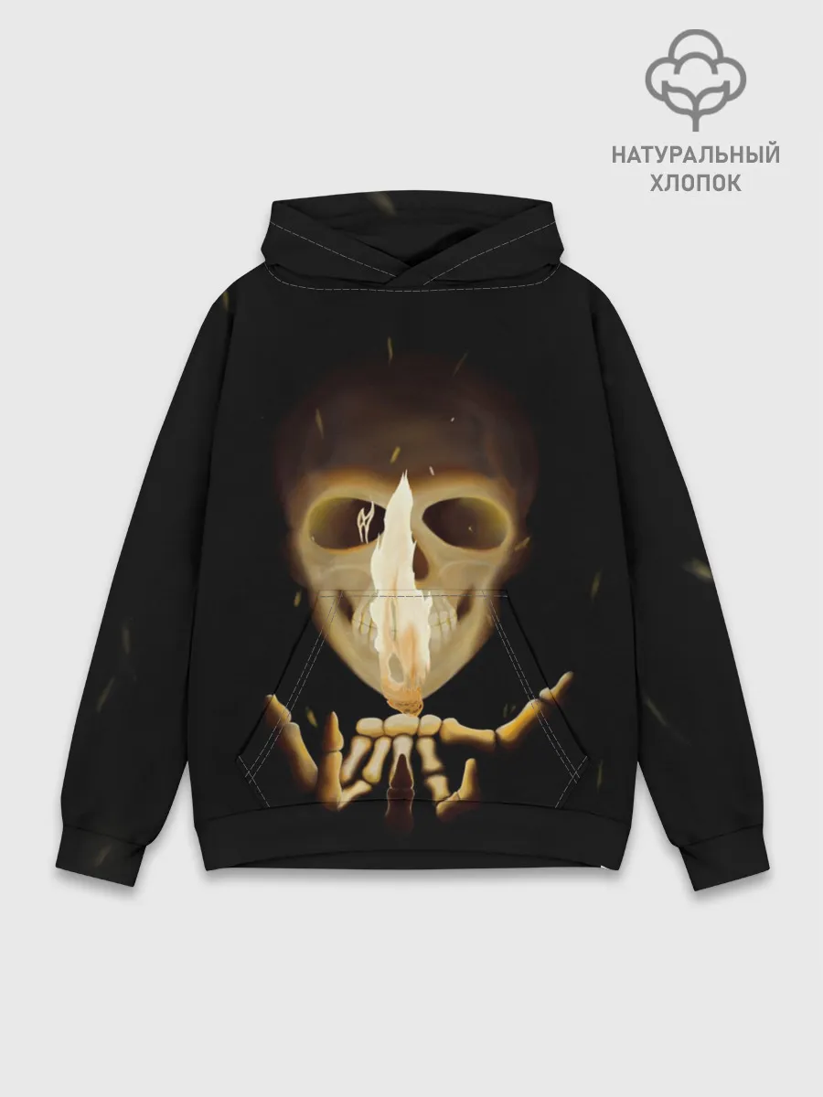 Худи мужской база хлопок / Скелет