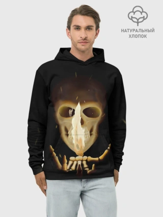 Худи мужской база хлопок / Скелет