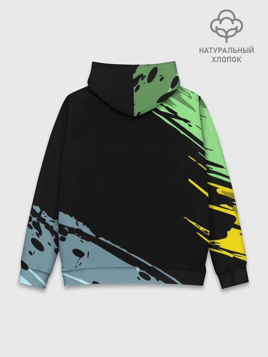 Худи мужской база хлопок / Танджиро Незуко Зеницу и Иноске