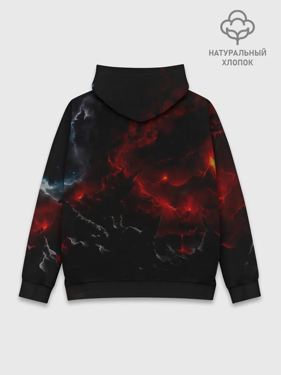 Худи мужской база хлопок / Kisatsutia Kimetsu no Yaiba