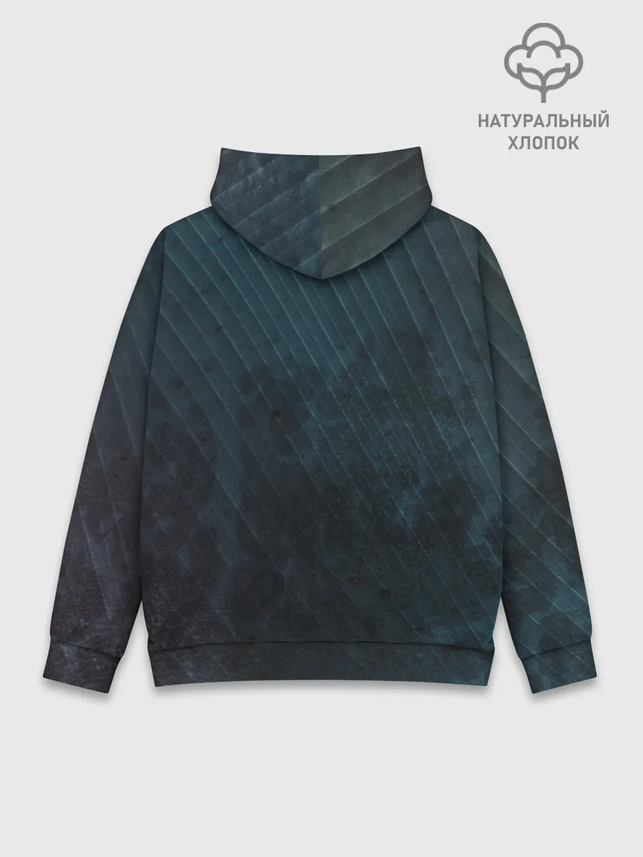 Худи мужской база хлопок / Dark Texture