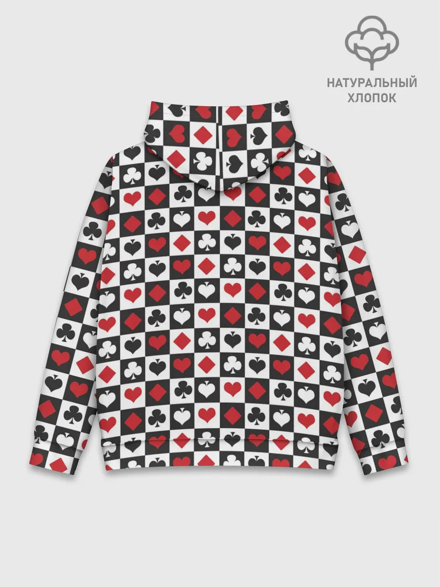 Худи мужской база хлопок / SODA LUV | КАРТОЧНЫЕ МАСТИ