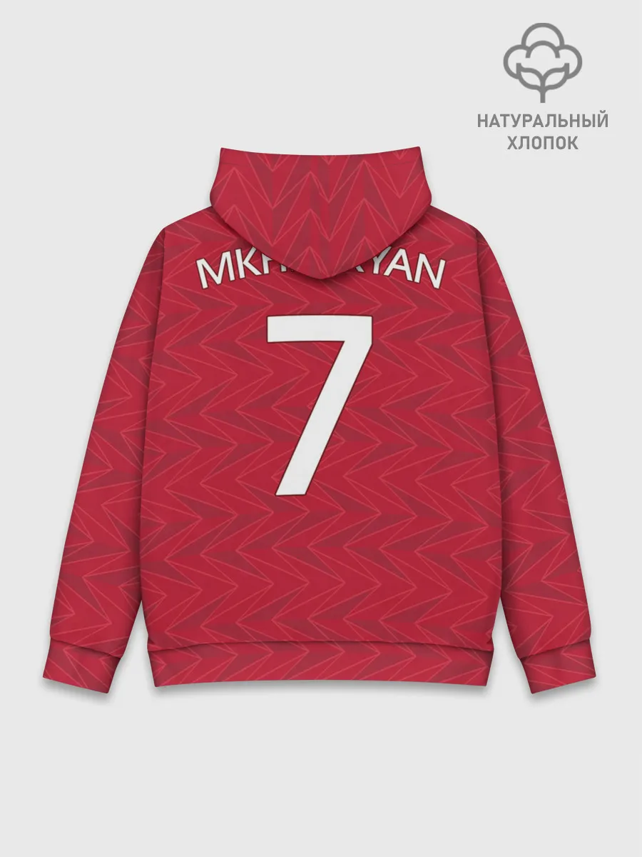 Худи мужской база хлопок / Г. Мхитарян | футболка Арсенал