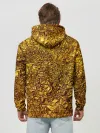 Худи мужской база хлопок / Сусальное золото
