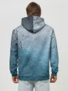 Худи мужской база хлопок / Blue Glass