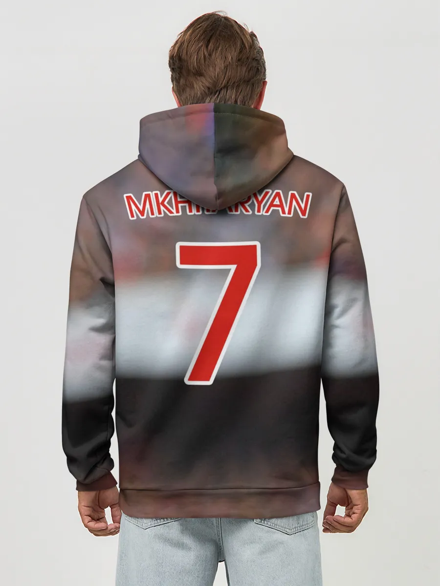 Худи мужской база хлопок / H. Mkhitaryan | Arsenal