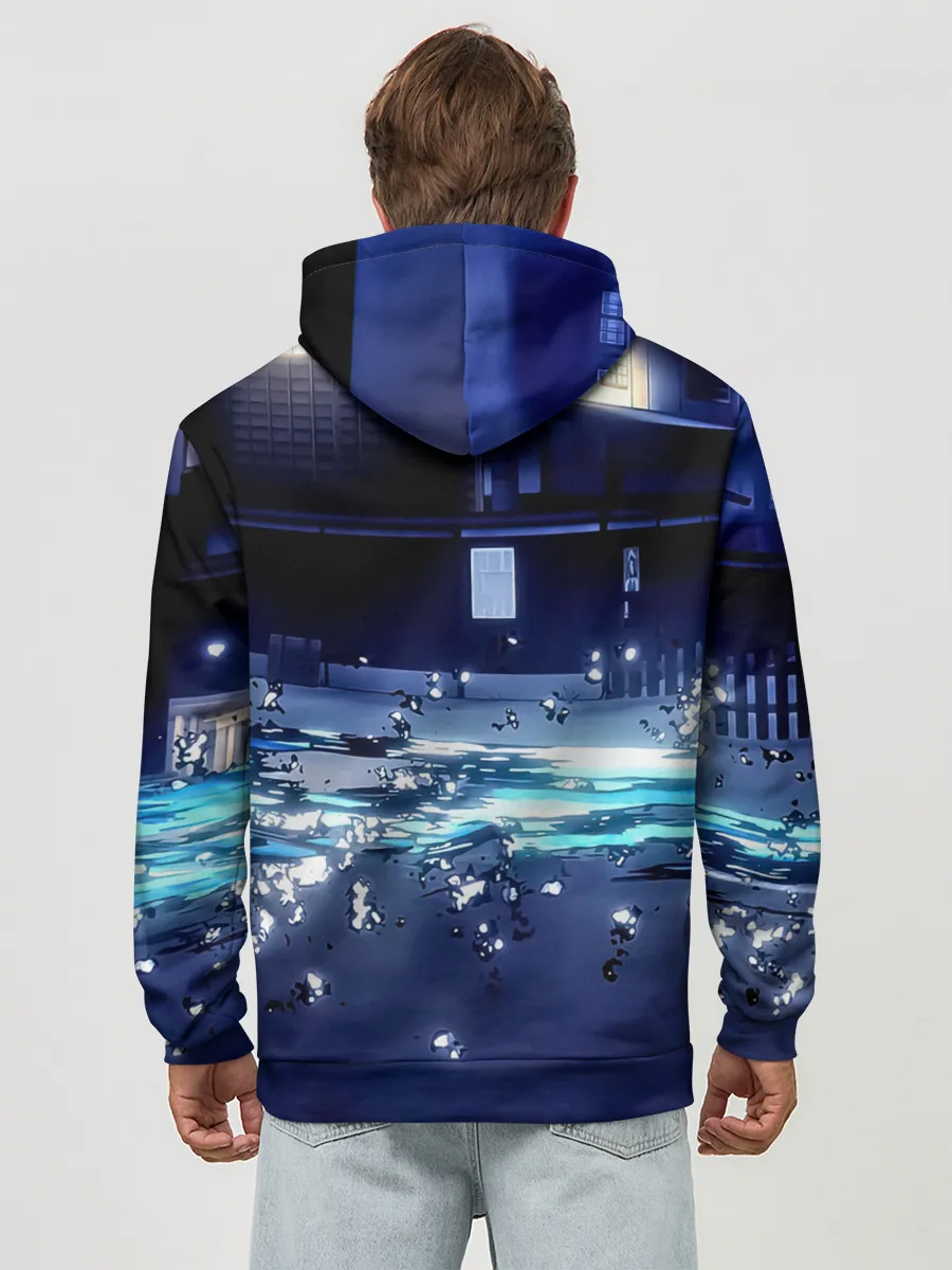 Худи мужской база хлопок / Танджиро | Клинок, рассекающий демонов