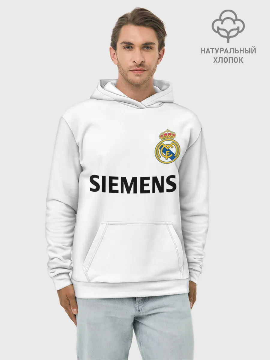 Худи мужской база хлопок / Р. Карлос | футболка Реала