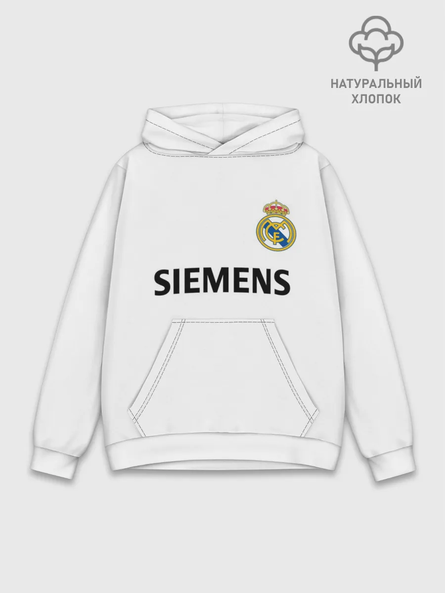Худи мужской база хлопок / Р. Карлос | футболка Реала