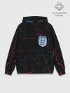 Худи мужской база хлопок / Сборная Англии.