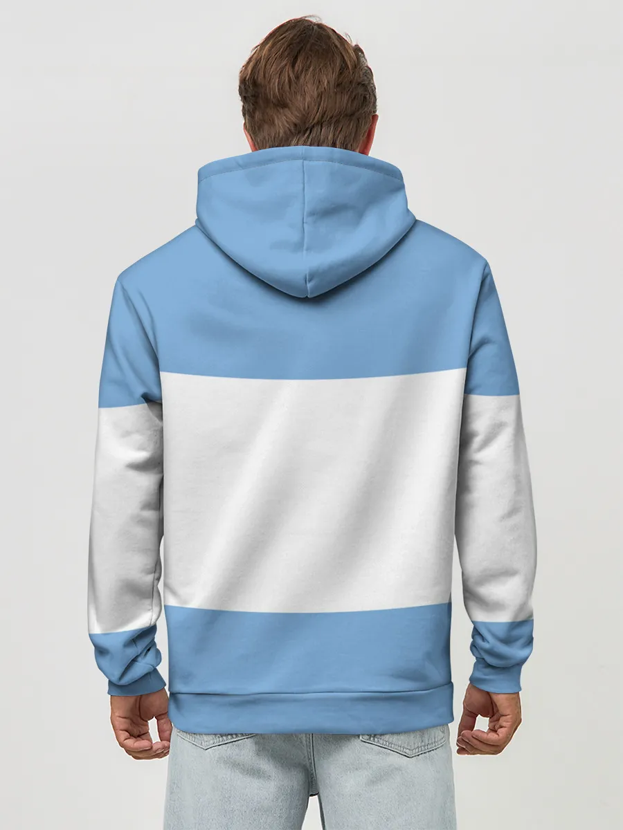 Худи мужской база хлопок / Сборная Аргентины