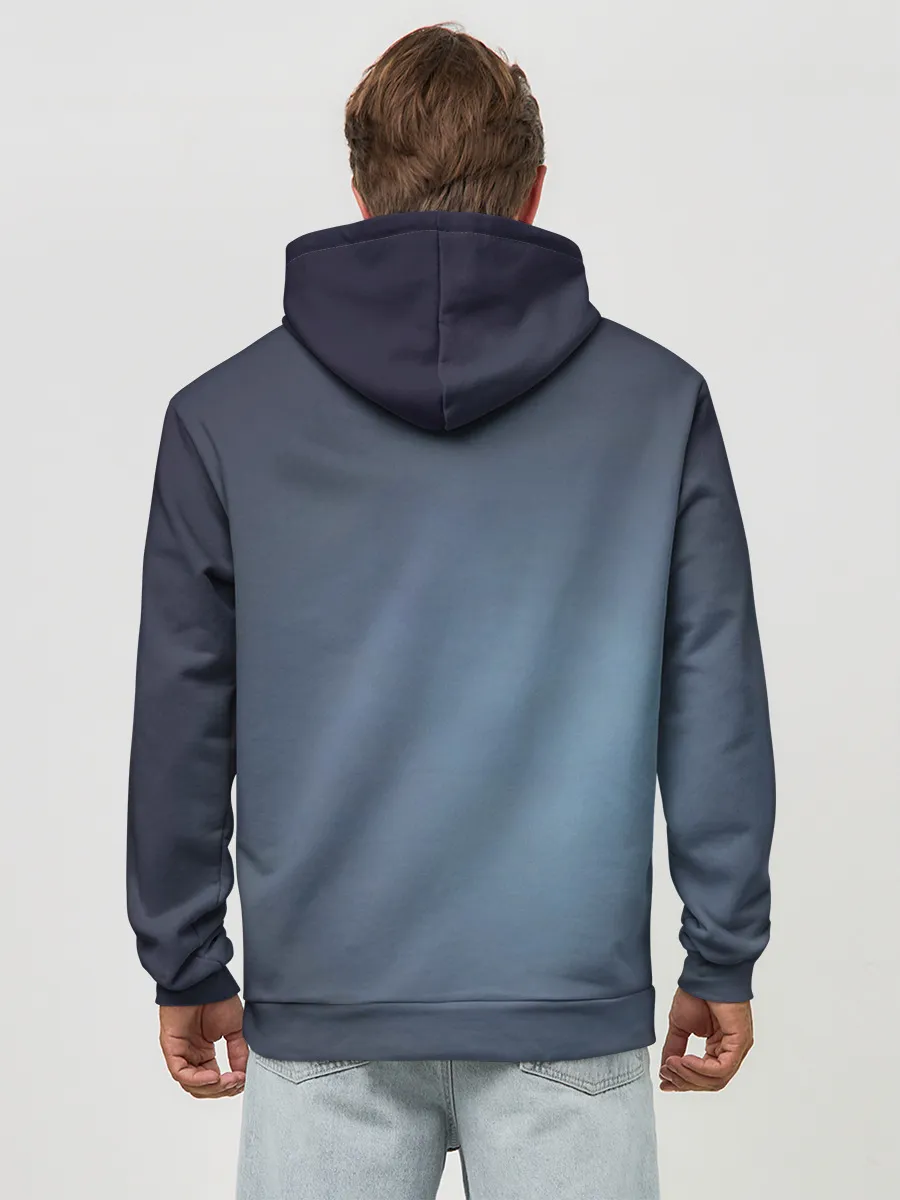 Худи мужской база хлопок / Изуна и Широ