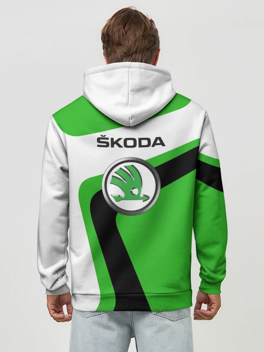 Худи мужской база хлопок / Skoda