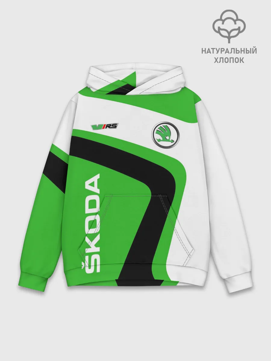 Худи мужской база хлопок / Skoda