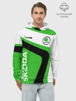 Худи мужской база хлопок / Skoda