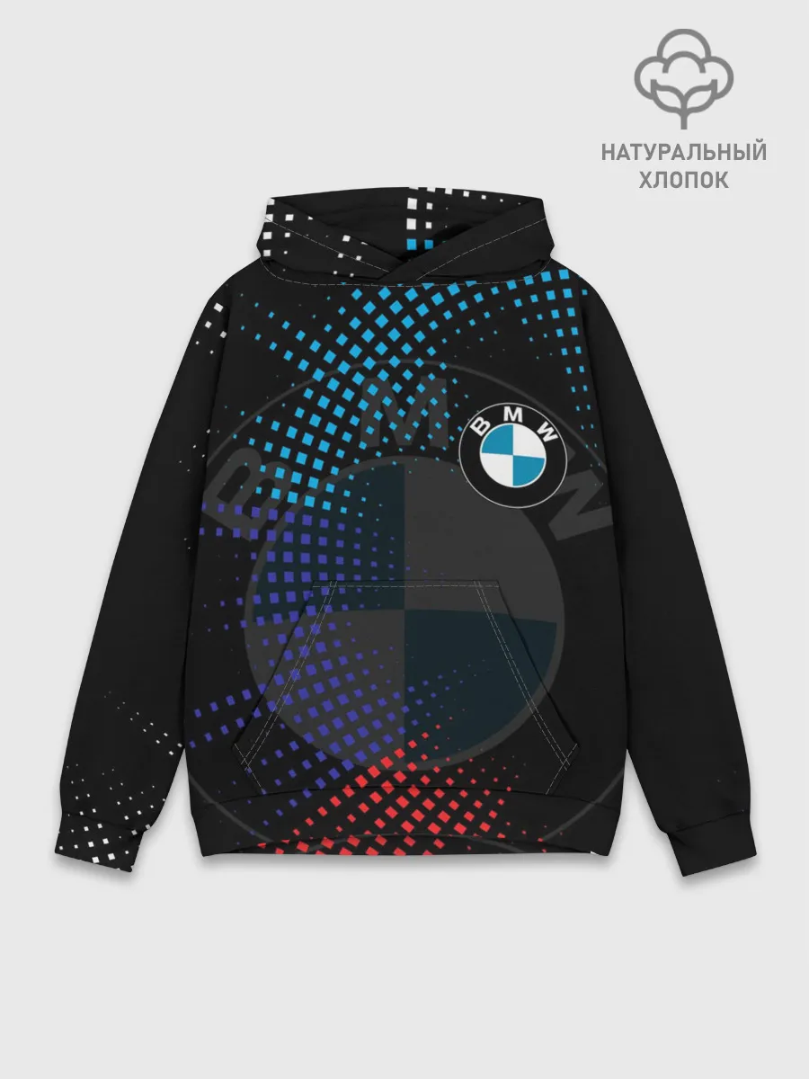 Худи мужской база хлопок / BMW / БМВ / M COMPETITION